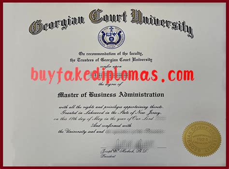 georgian court university degrees